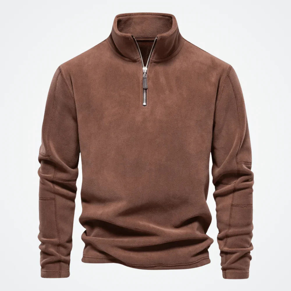 Men's Hoodie with High Collar Tromsø Azenli
