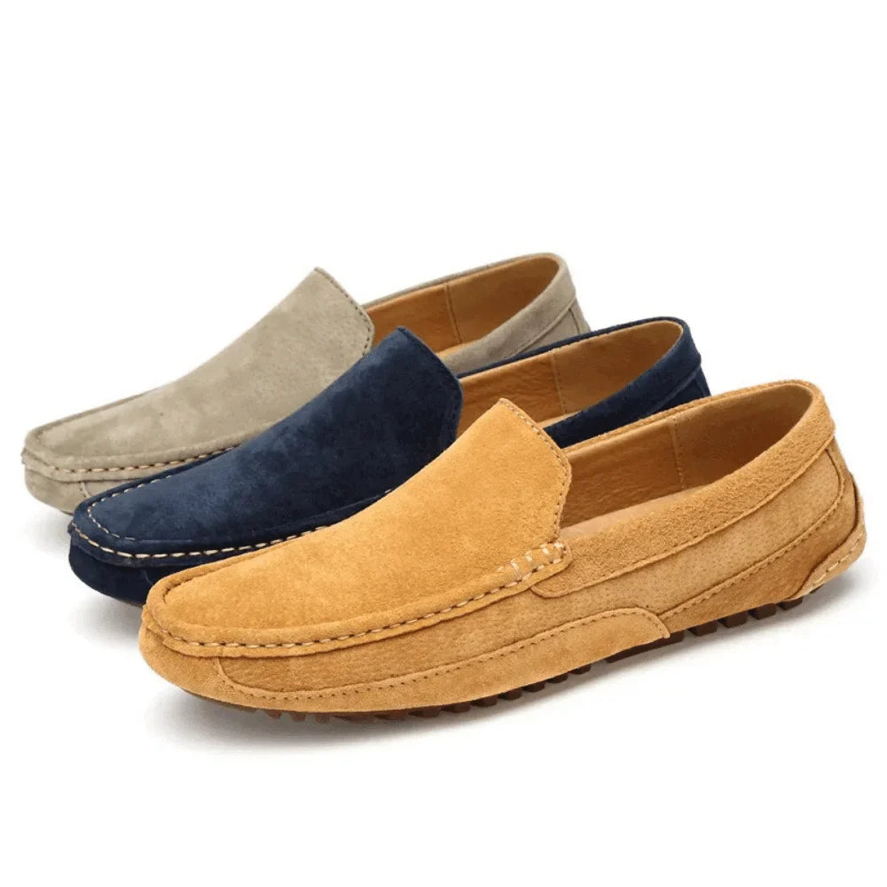 Men's Leather Moccasin Sweden Azenli