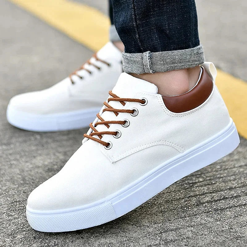Fashionable Casual Sneakers Made of Canvas