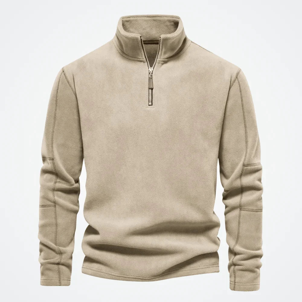 Men's Hoodie with High Collar Tromsø Azenli