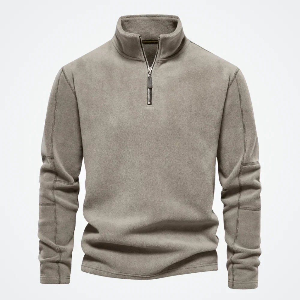 Men's Hoodie with High Collar Tromsø Azenli