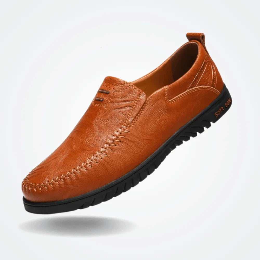 Men's Leather Moccasin Pisa Azenli