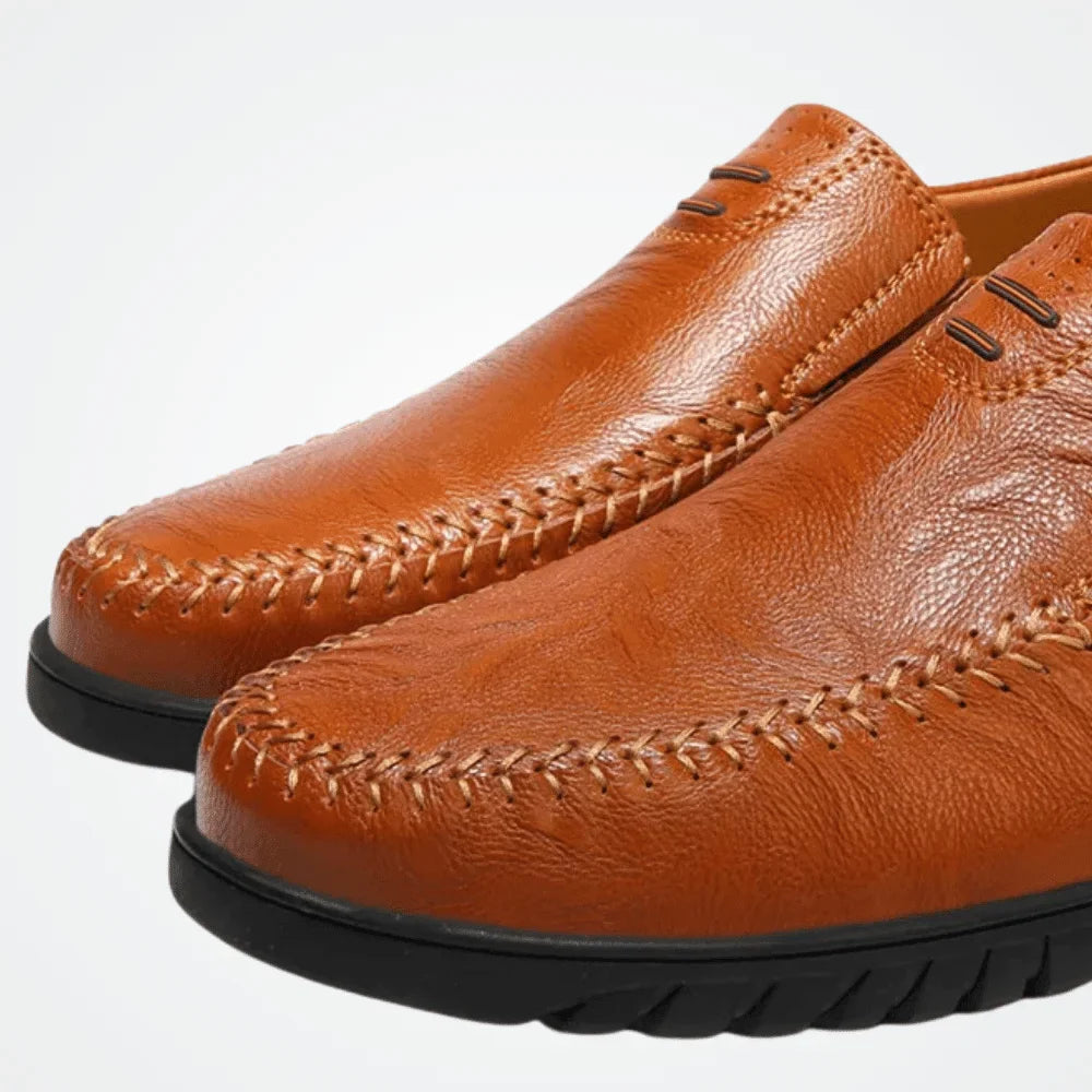 Men's Leather Moccasin Pisa Azenli