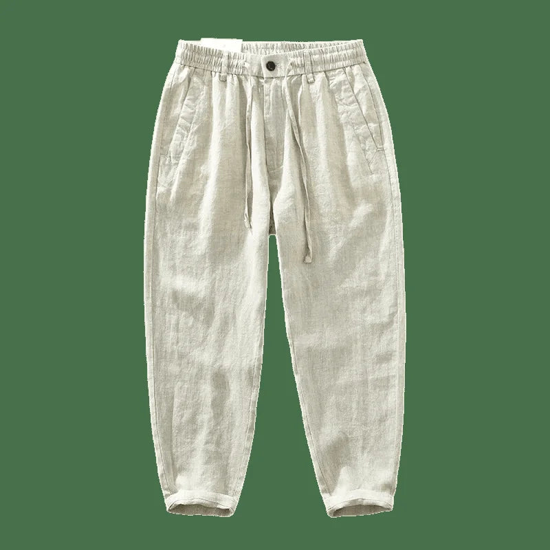 Men's Linen Trousers Elegio Azenli