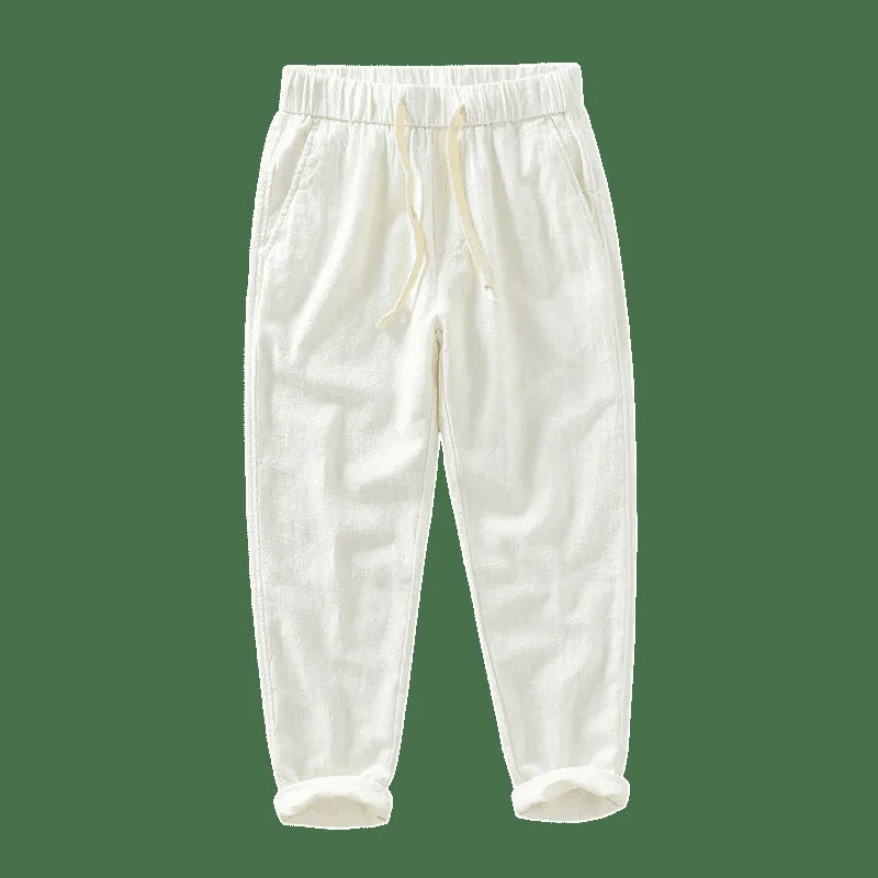 Men's Linen Trousers Rovino Azenli