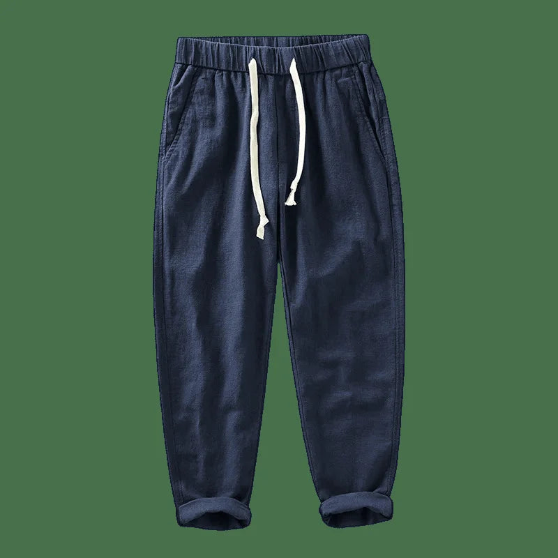 Men's Linen Trousers Rovino Azenli