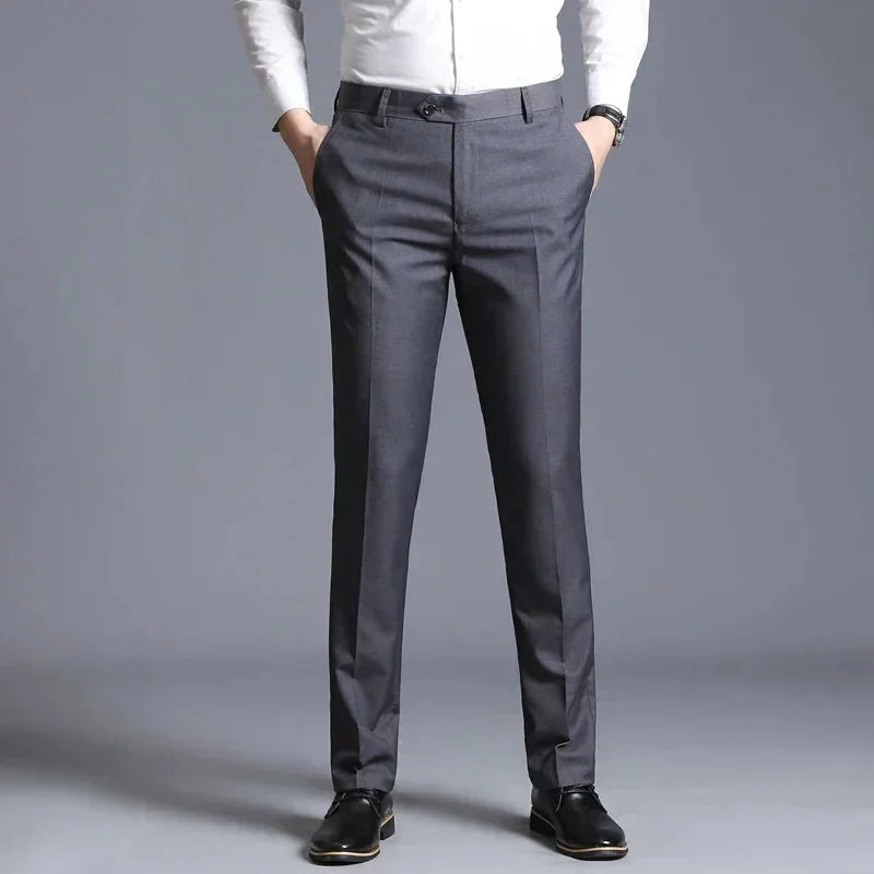 Men's Tailored Suit Trousers Azenli