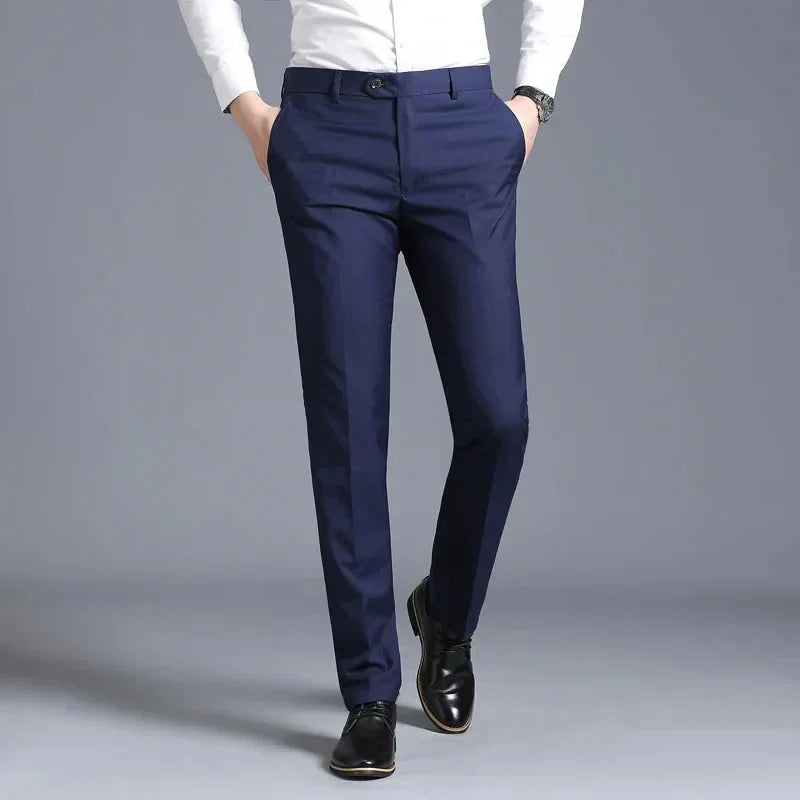 Men's Tailored Suit Trousers Azenli